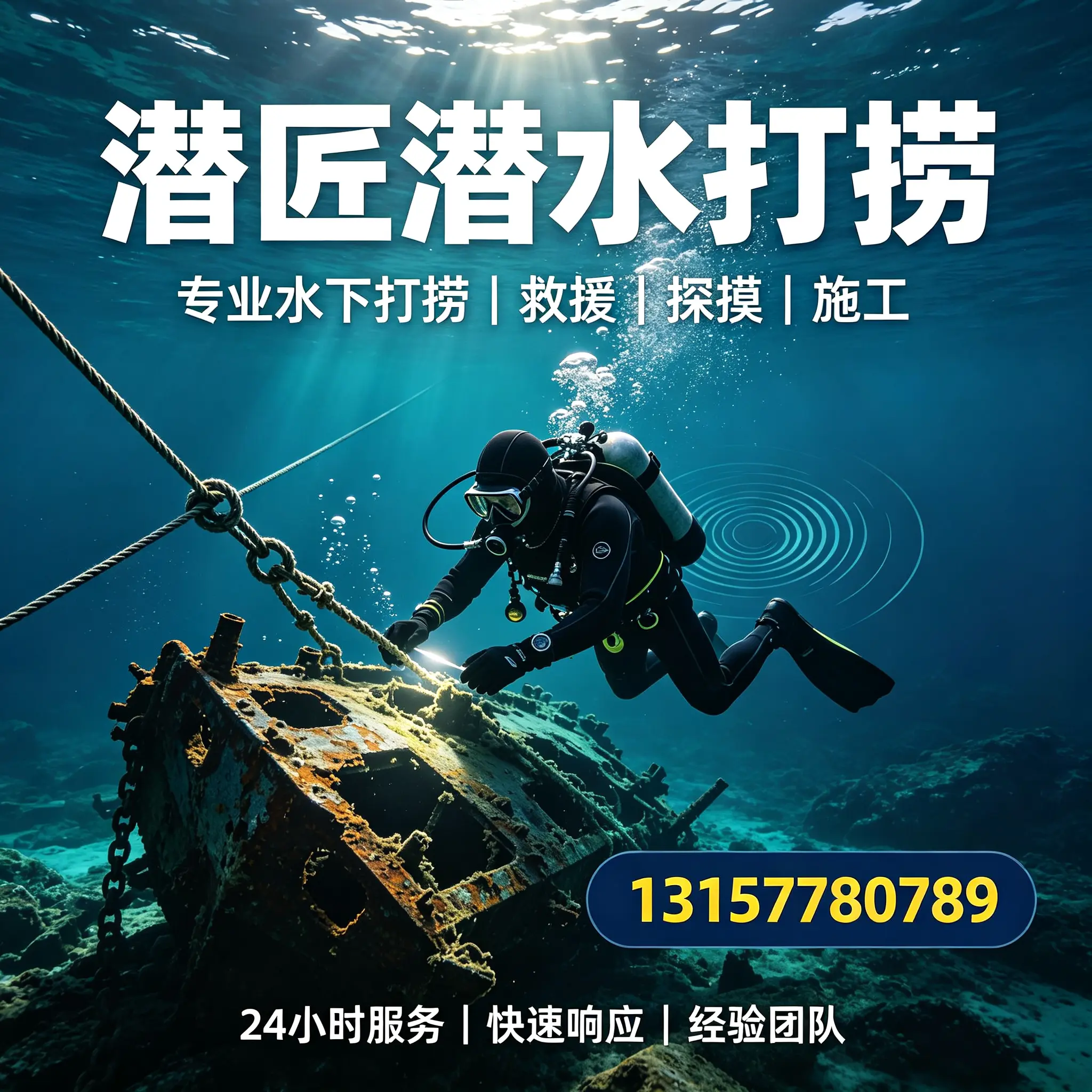 滕州水下打捞作业服务产品